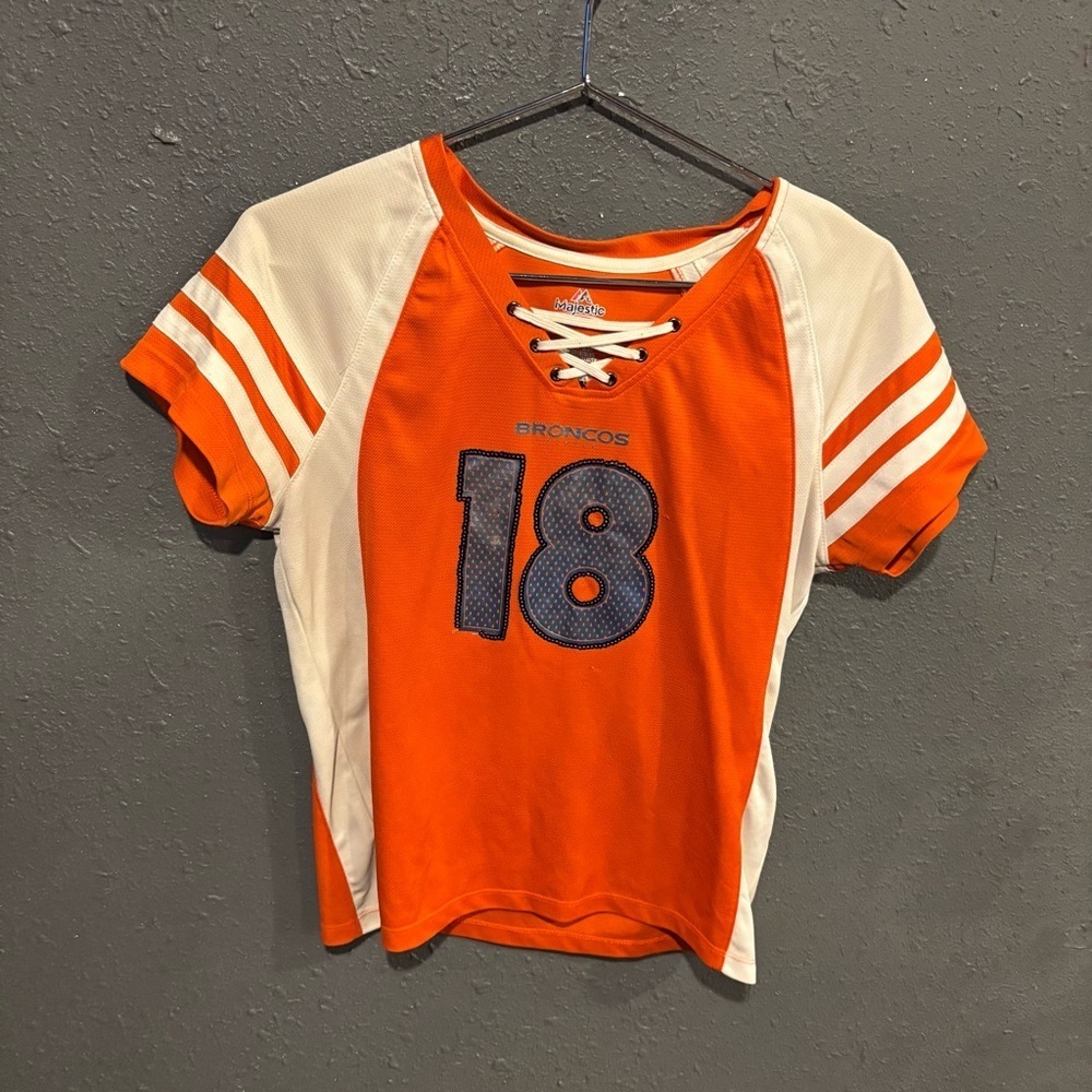 Women’s Orange Broncos Sports Shirt